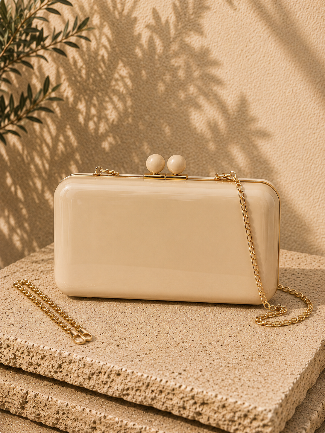 Pearl Luxe Clutch