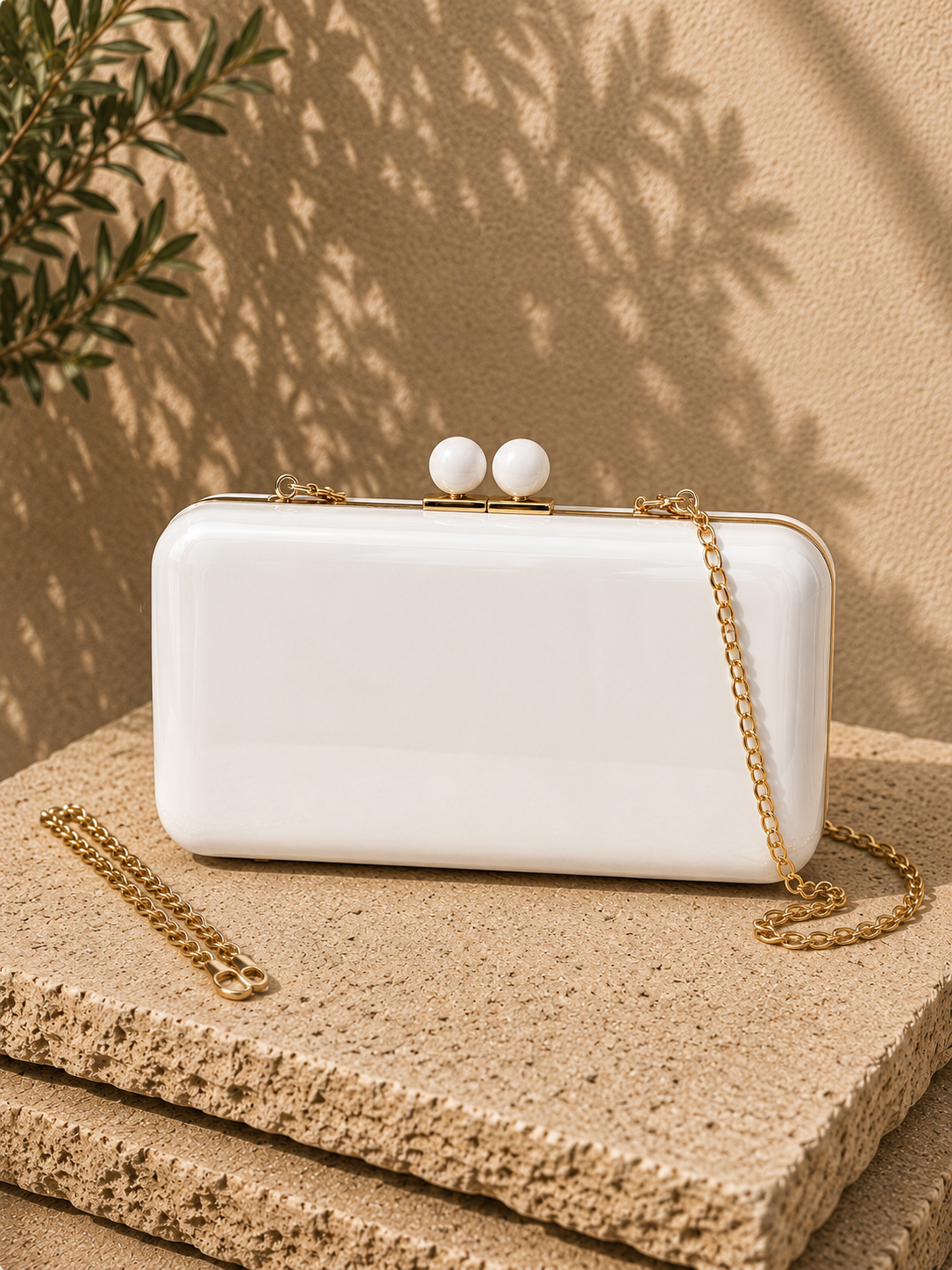 Pearl Luxe Clutch