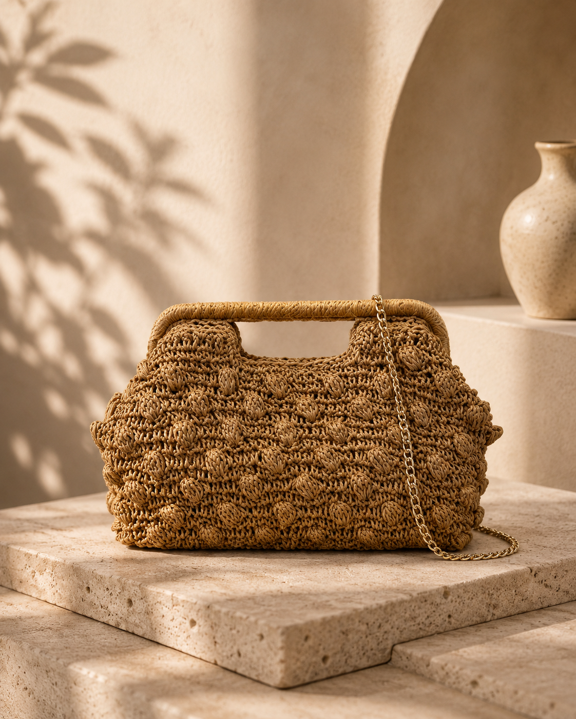 Amalfi Crochet Clutch