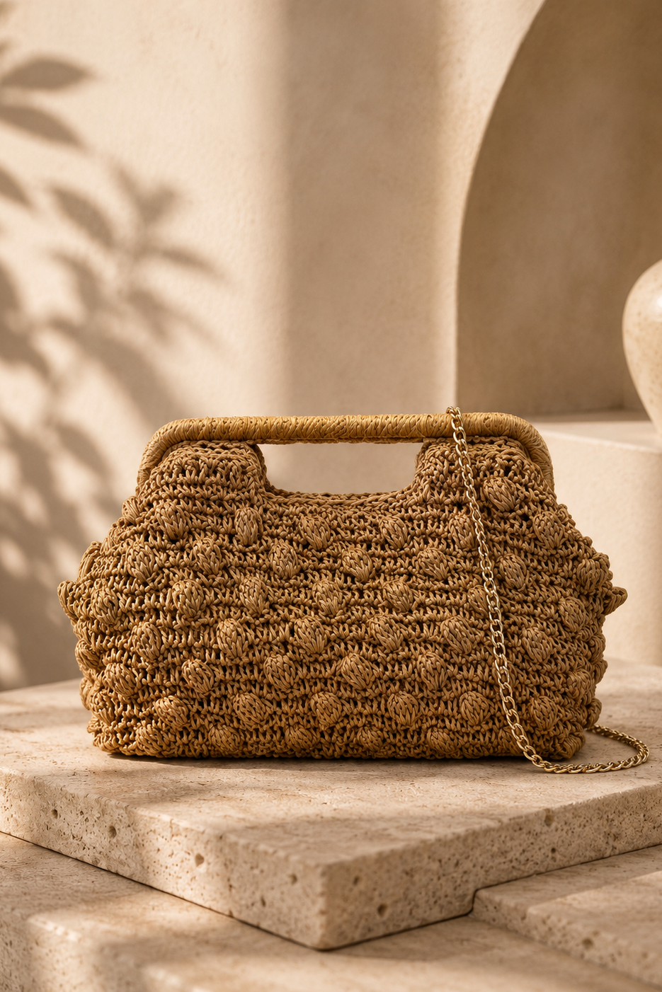 Amalfi Crochet Clutch