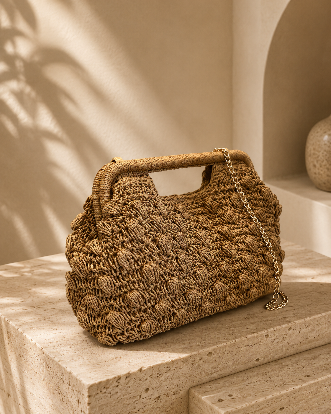 Amalfi Crochet Clutch
