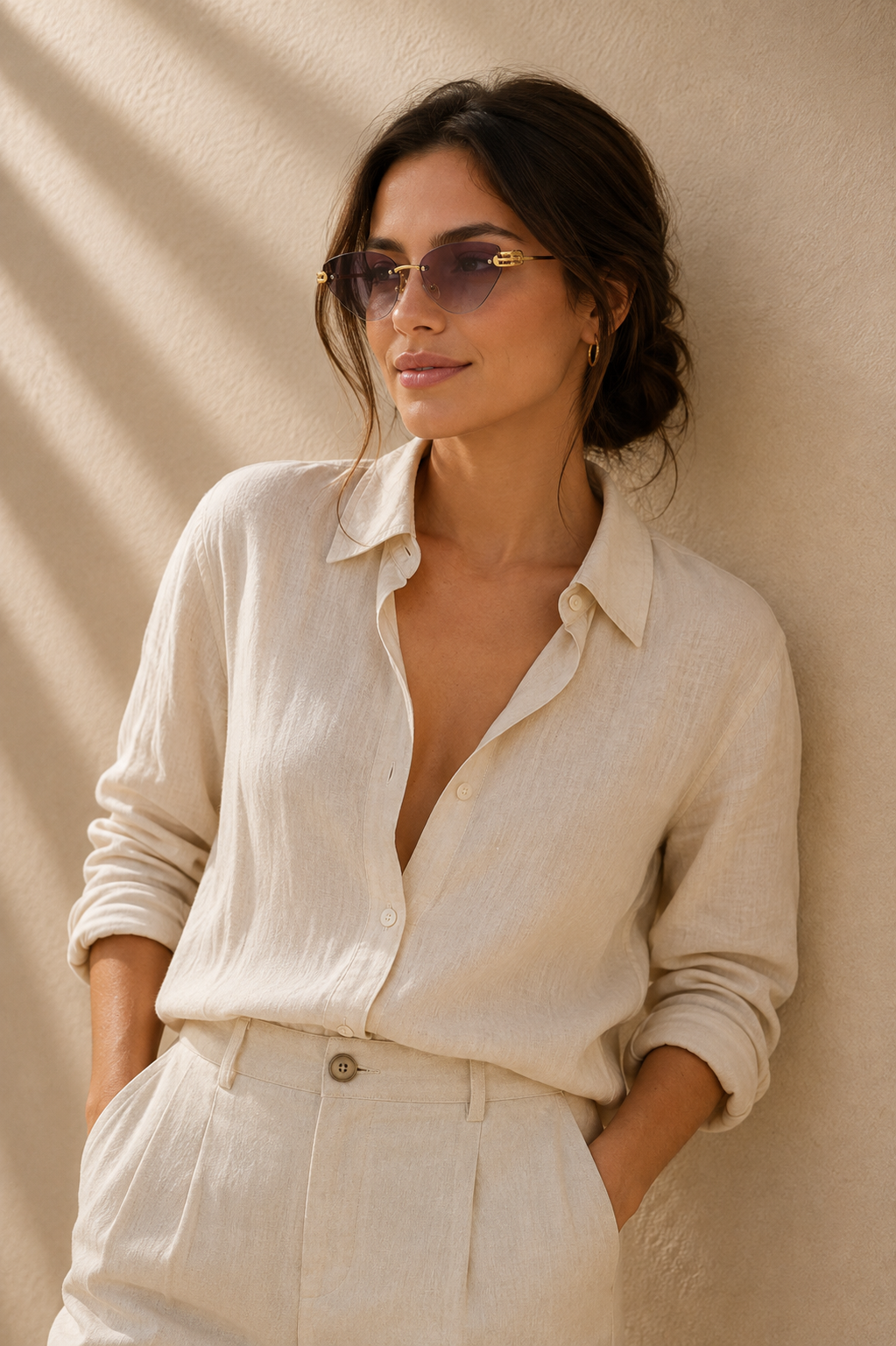 Amara Sunglasses Champagne