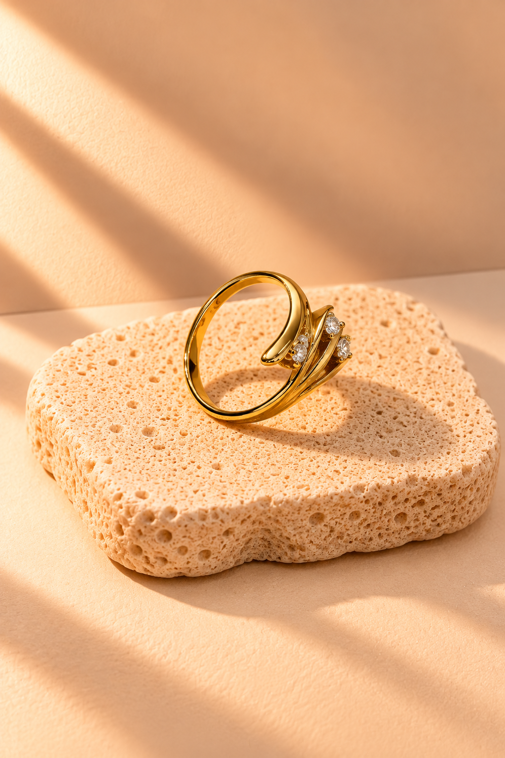 Arielle Crystal Vine Ring
