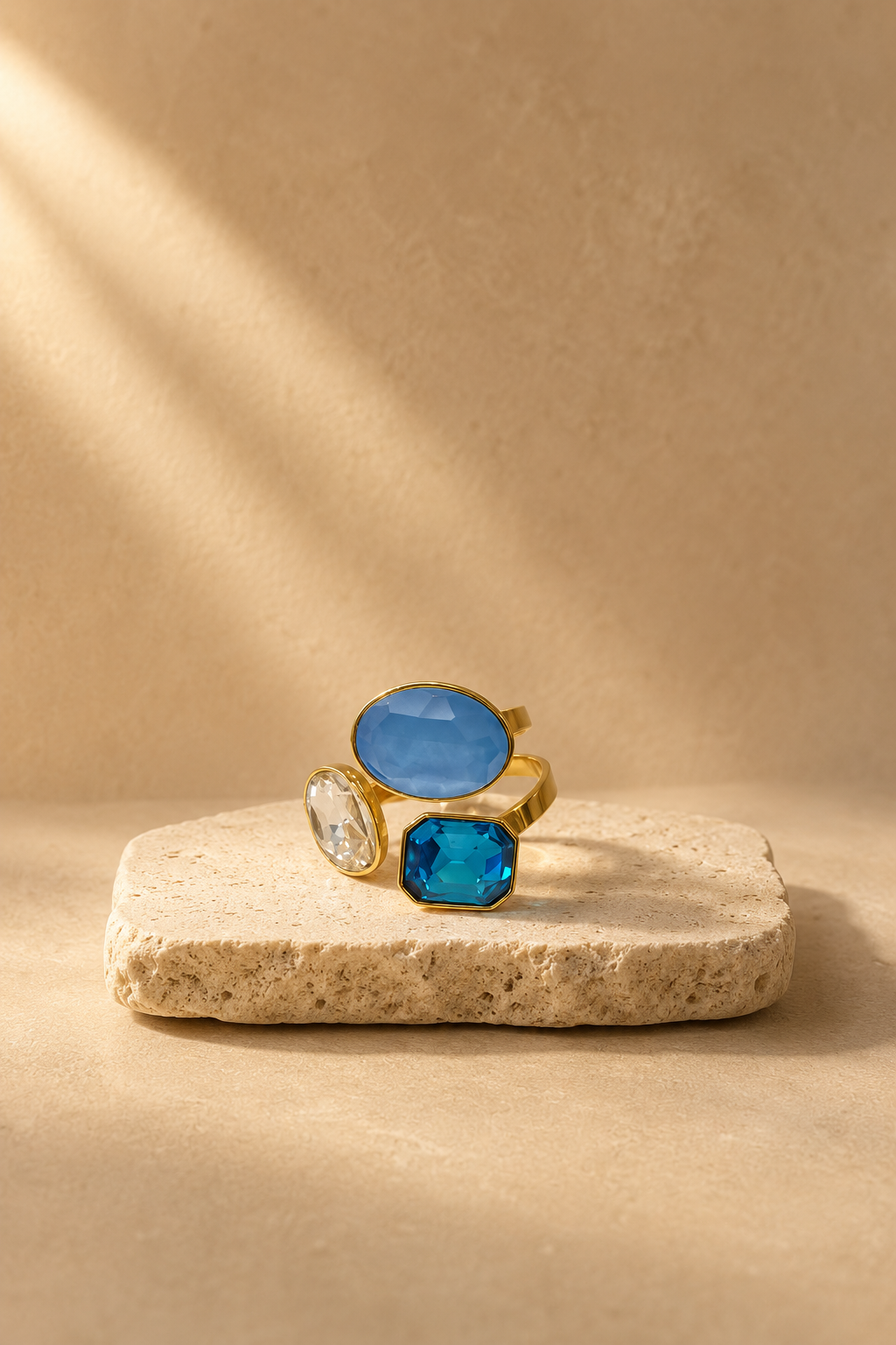 Azure Gemstone Ring
