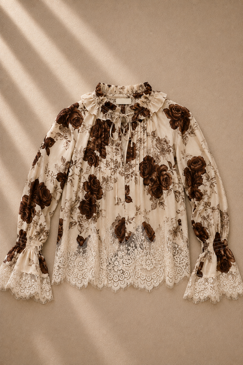 Camille Rose Lace Blouse