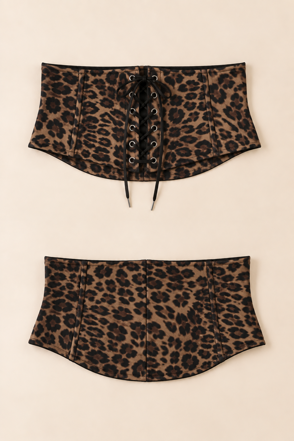 Cleo Corset Mini Dress – Leopard