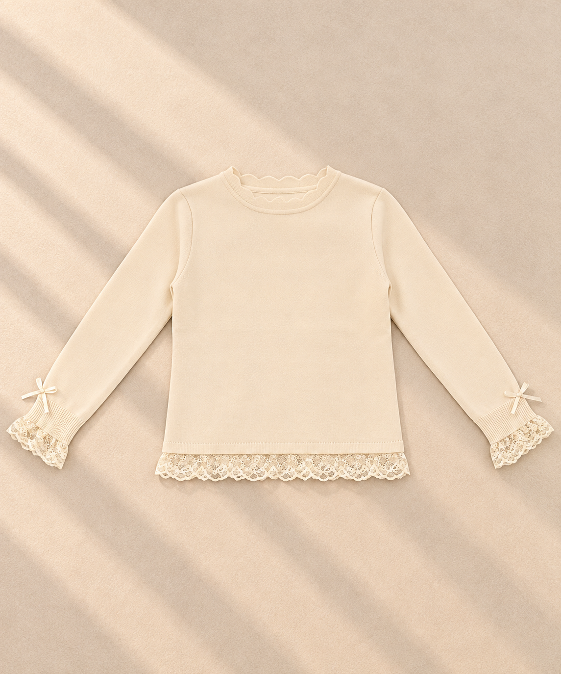 Couture Lace Top – Cream