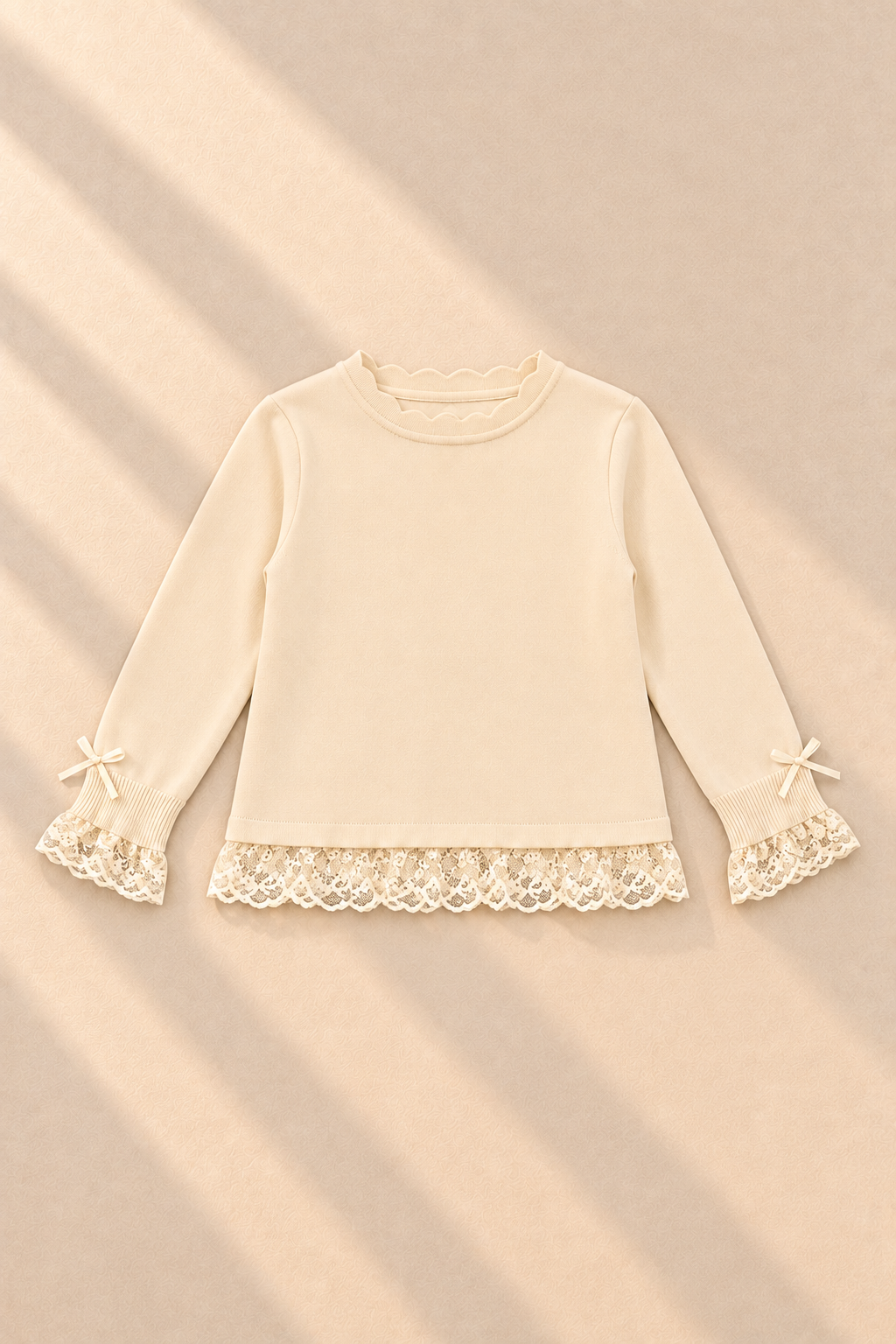 Couture Lace Top – Cream
