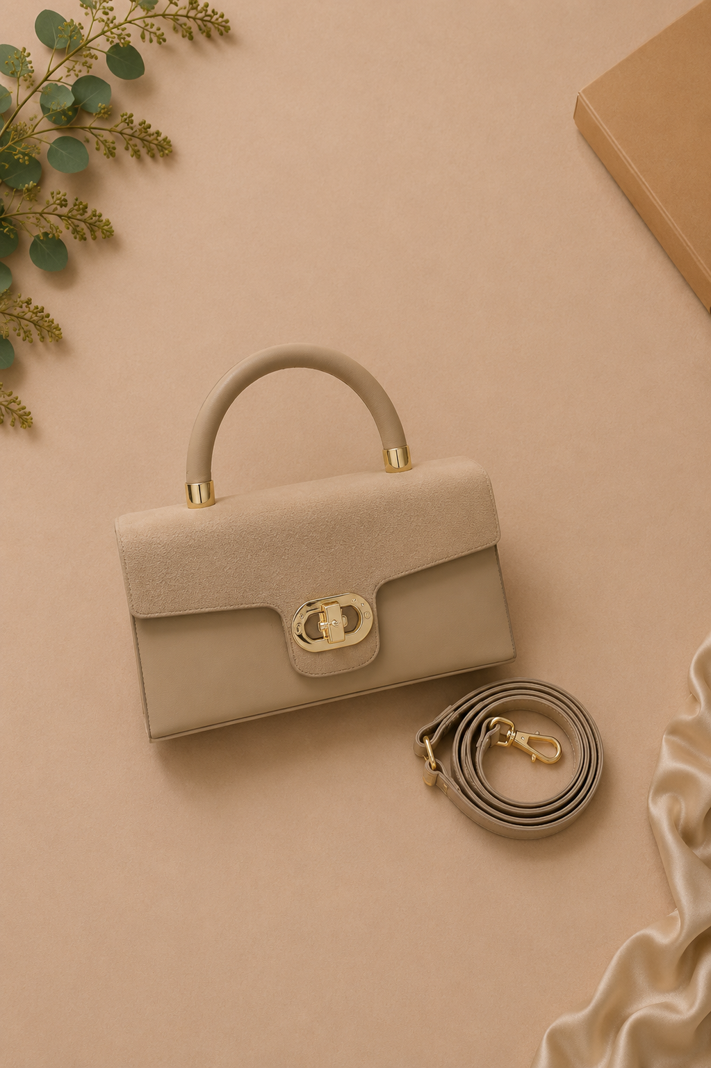 Elara Bag - Soft Beige