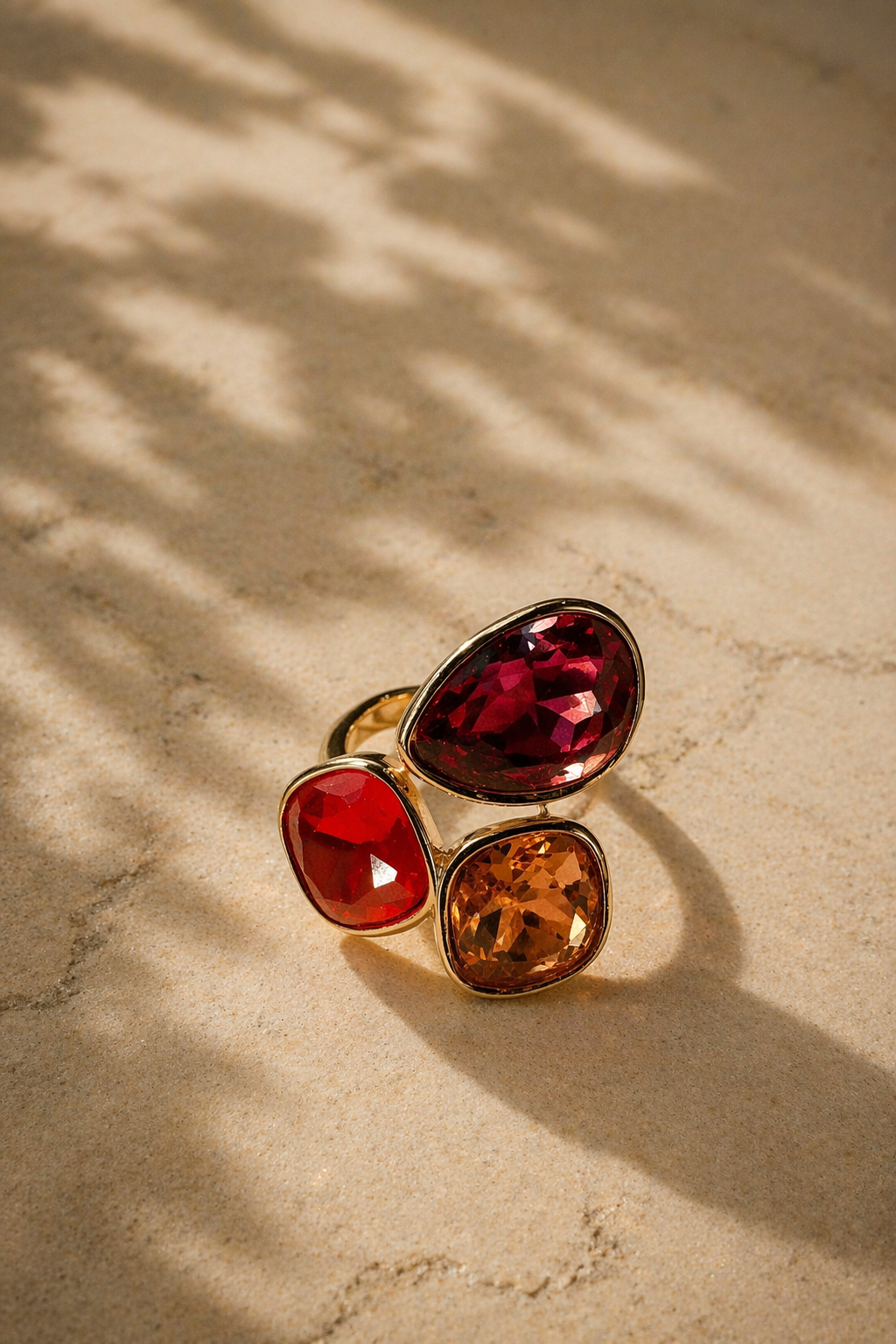 Crimson Luxe Ring