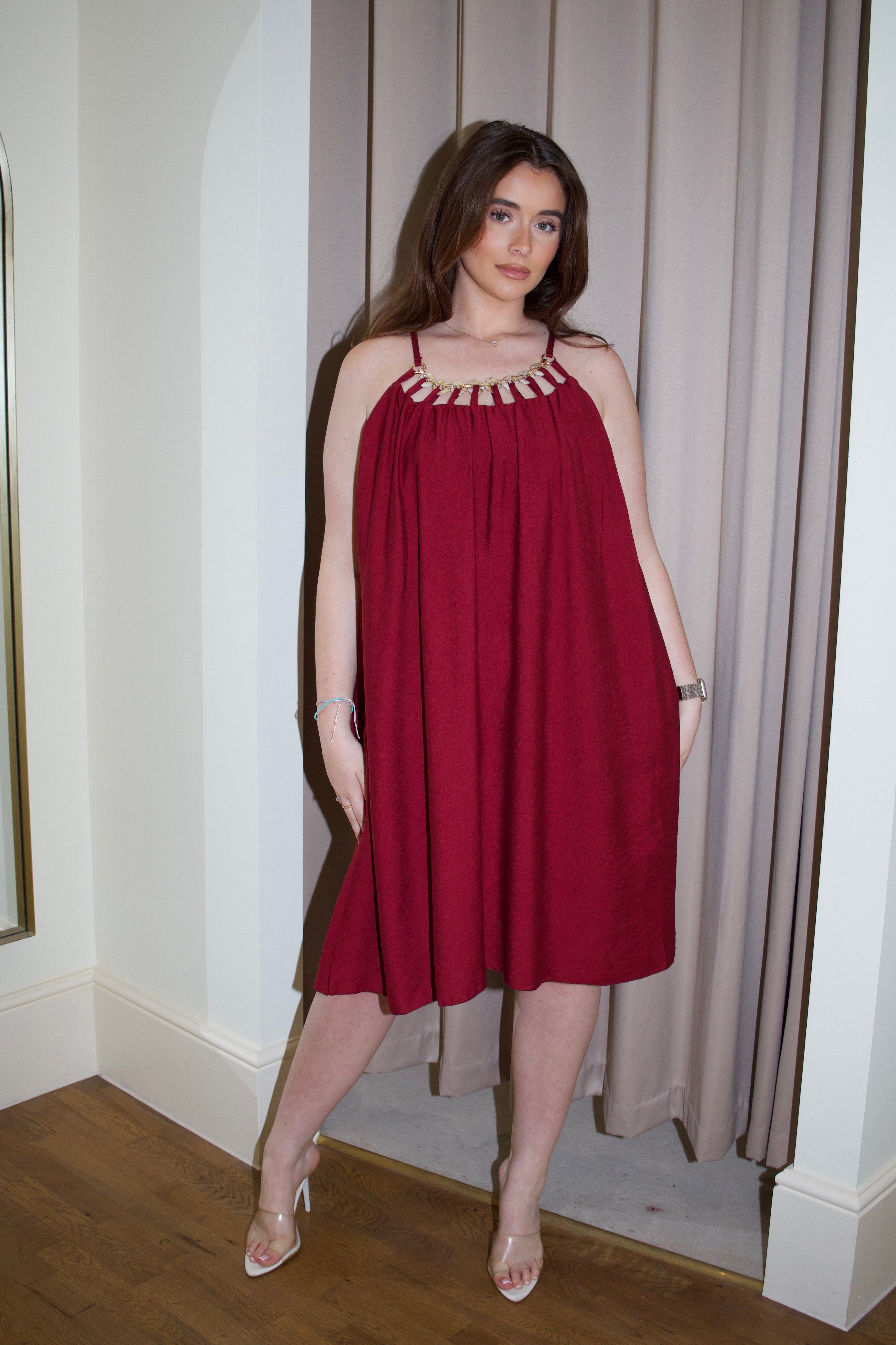 Ruby Elegance Dress