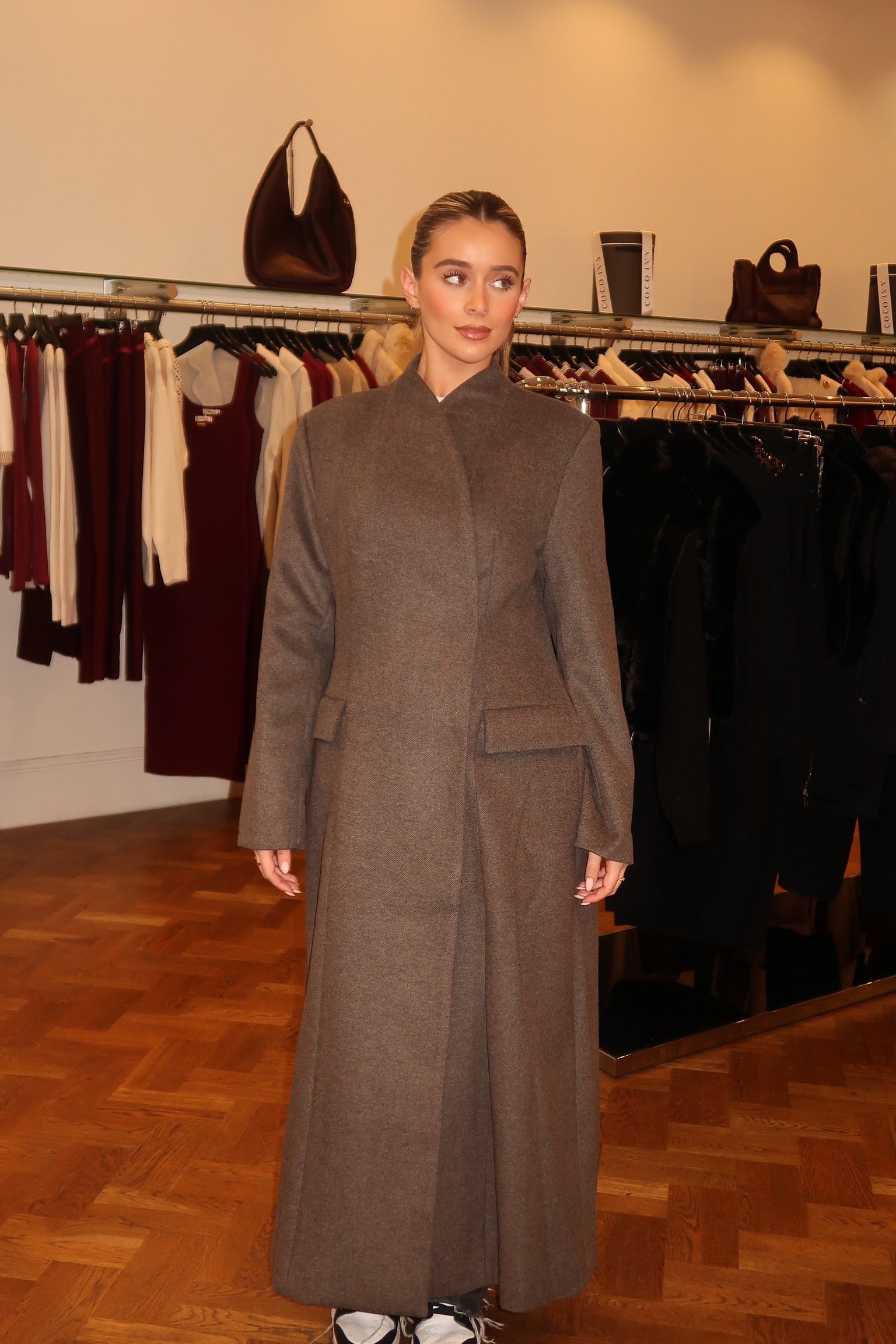 Lysandra Long Coat