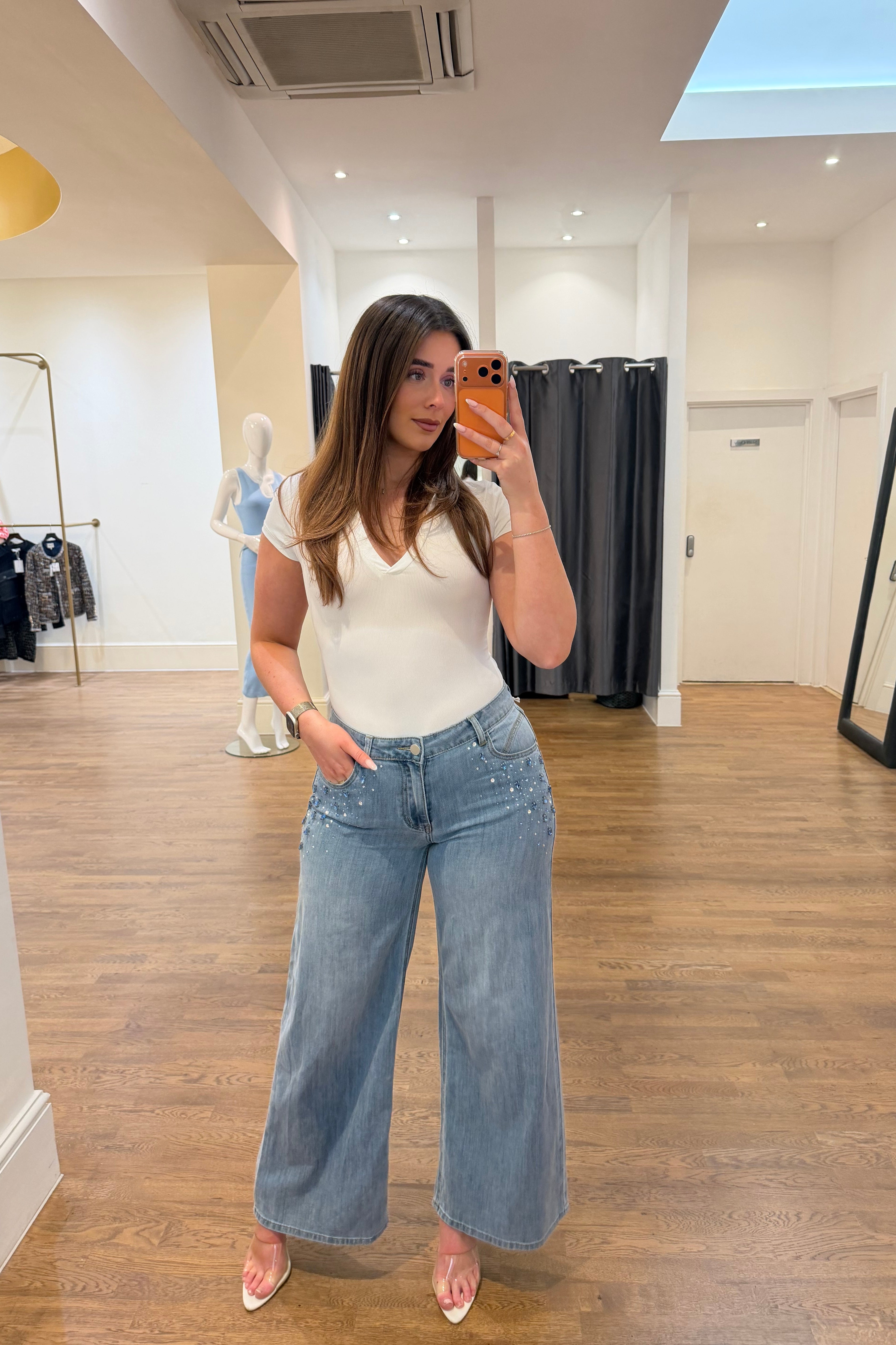 Starlight Wide Leg Jeans