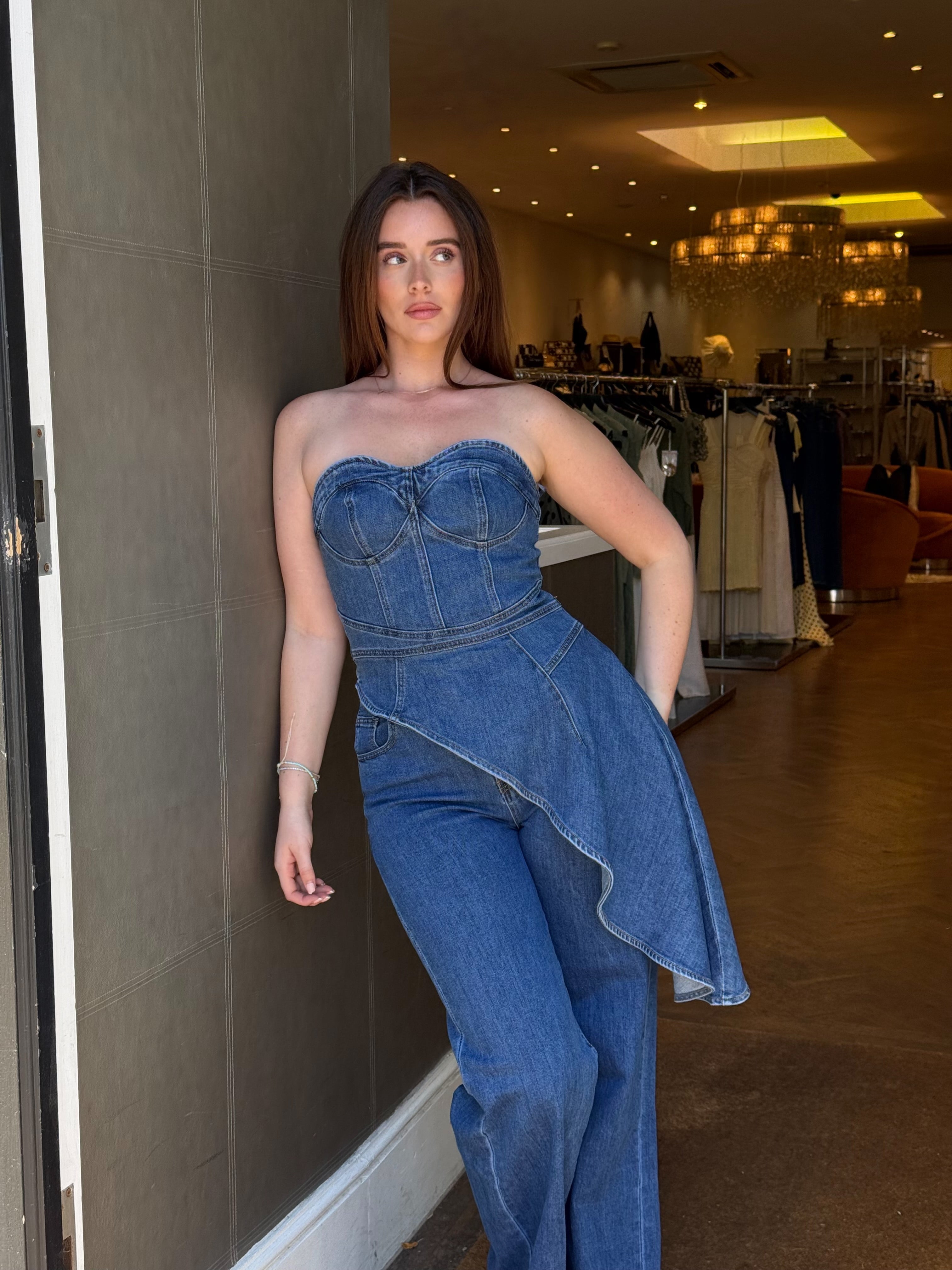 Harper Denim Set