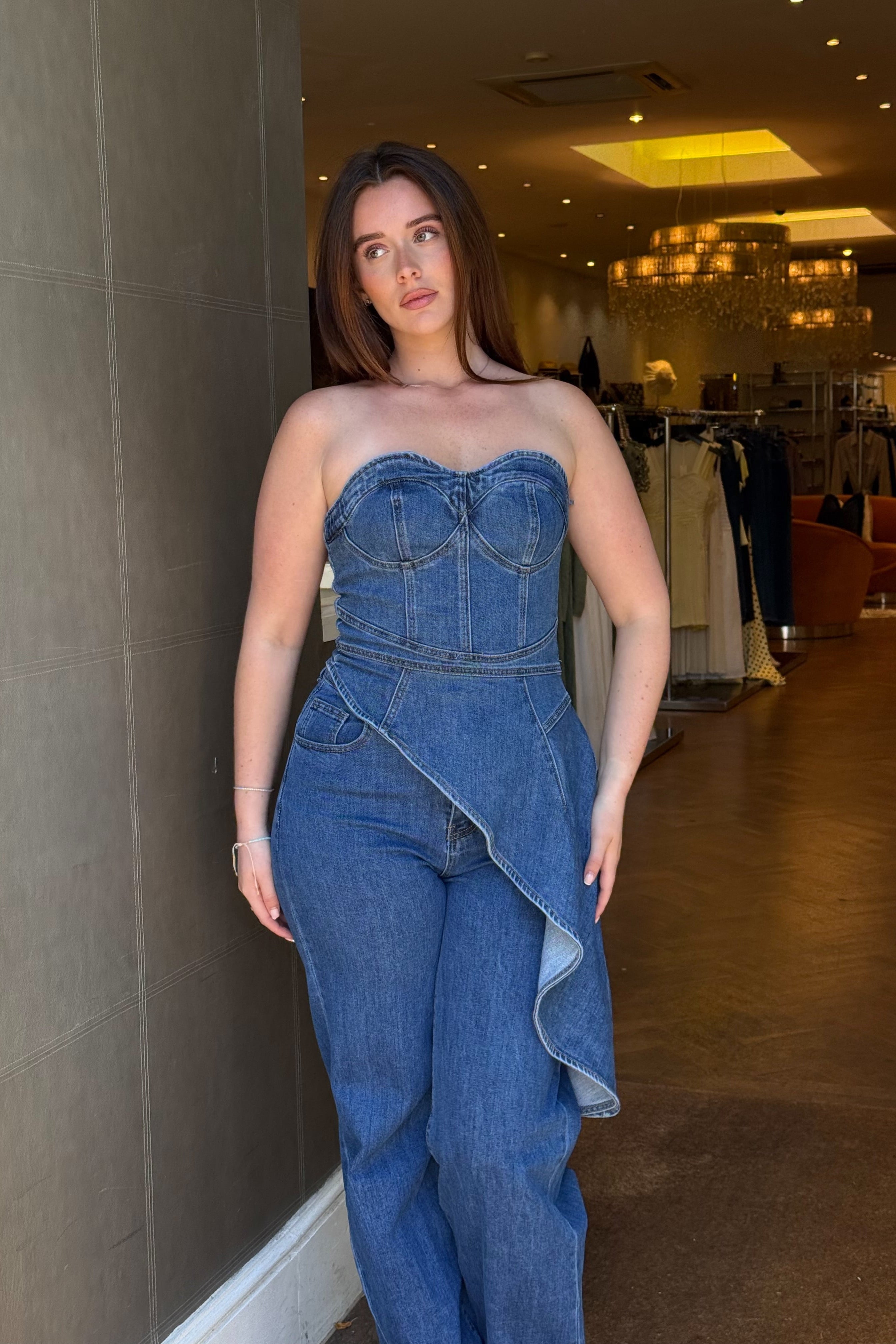 Harper Denim Set