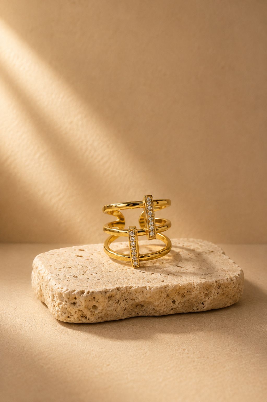 Monaco Pavé Ring