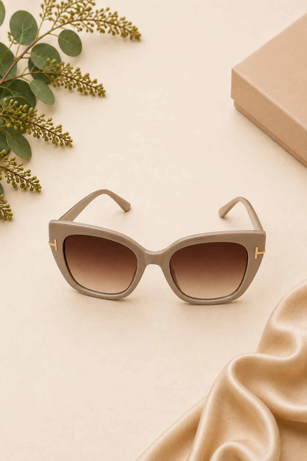 Monroe Sunglasses Taupe