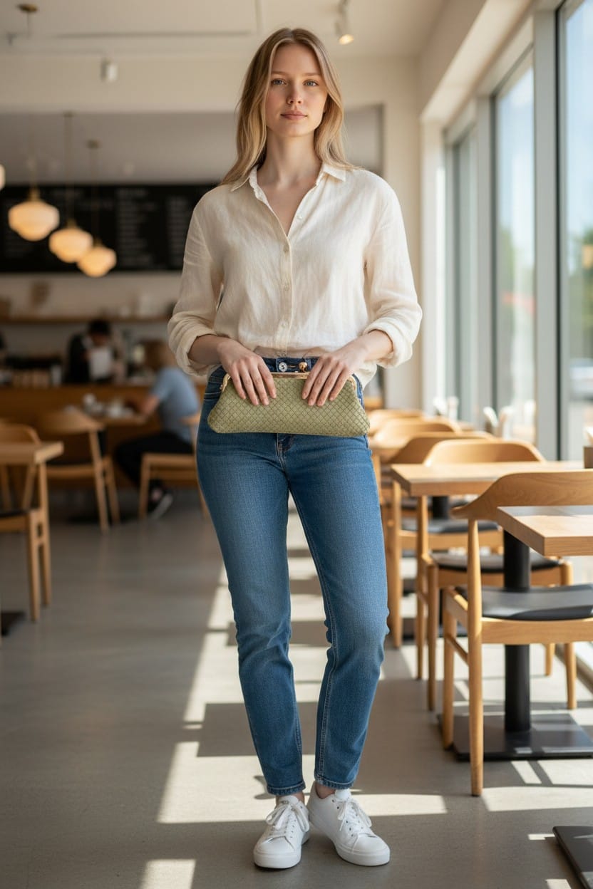 Lumière Kiss-Lock Clutch