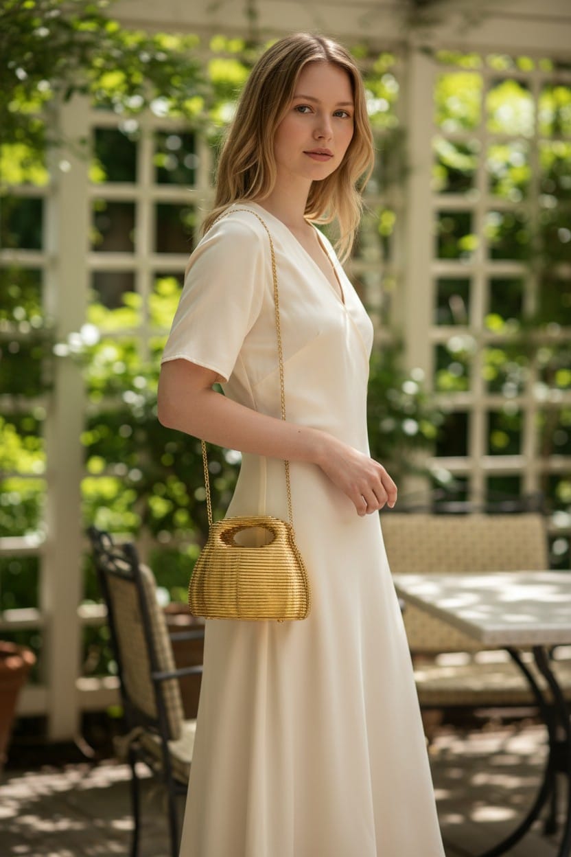 Argent Sculpt Mini Bag