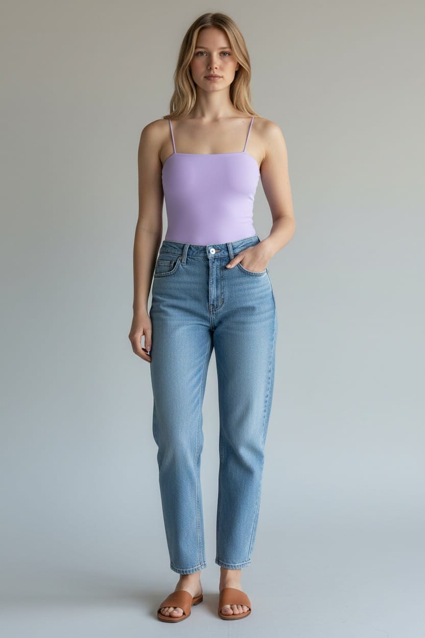 Luna Sculpt Bodysuit - Lilac