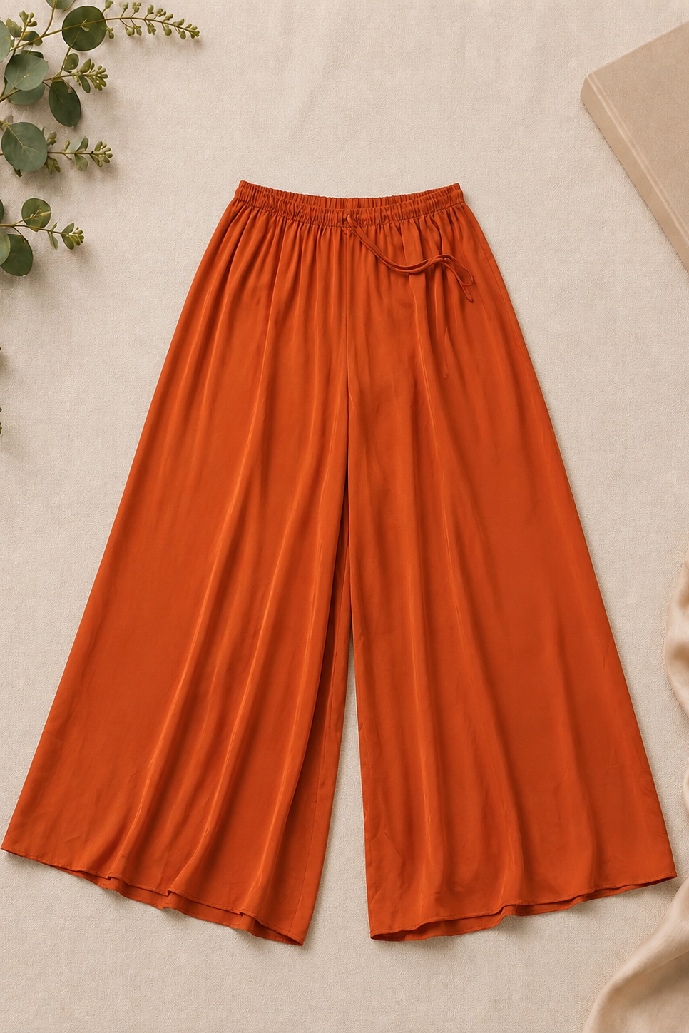Sienna Muse Satin Co-Ord - Sunset