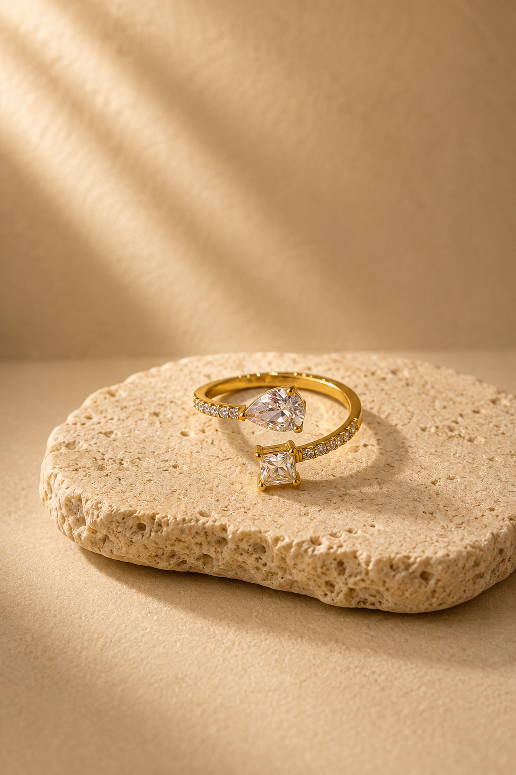 Valentina Duo Crystal Ring