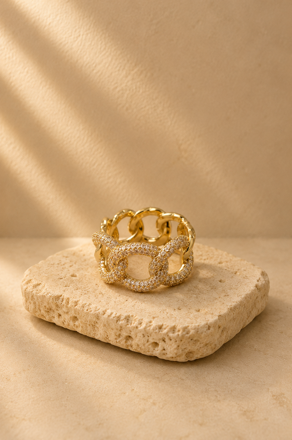 Valentina Pavé Scarf Ring