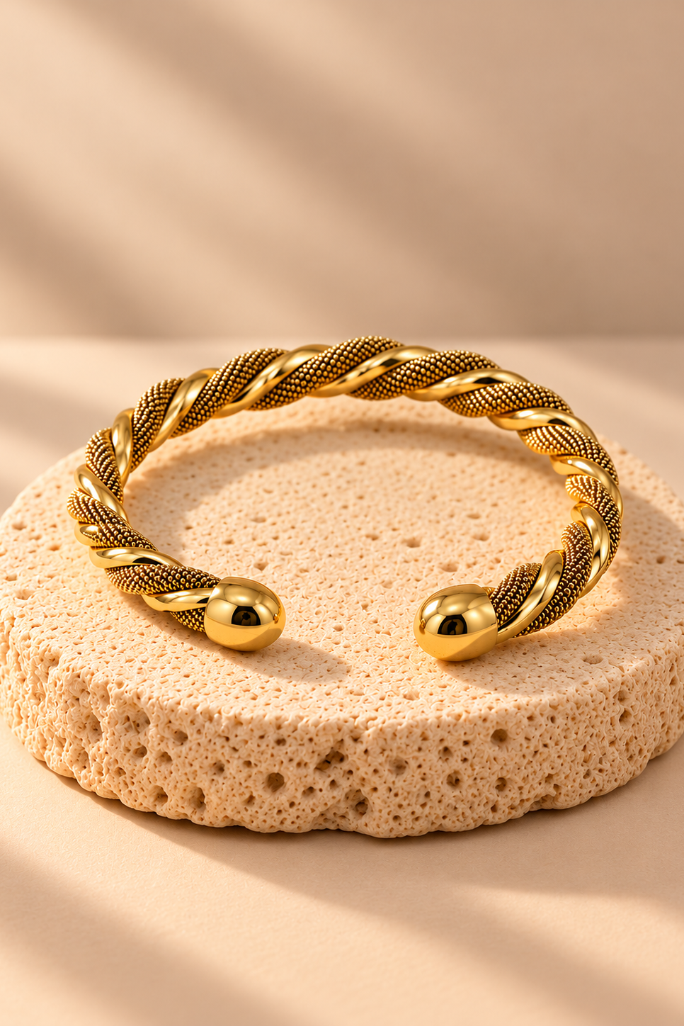 Valentina Twisted Rope Cuff Bracelet