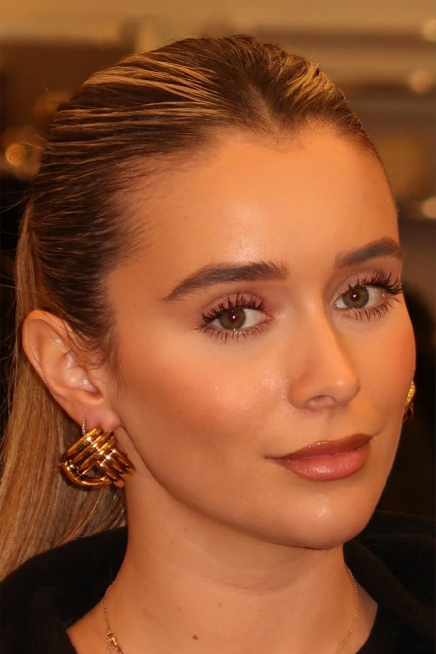 Thea Twine Gold Earrings