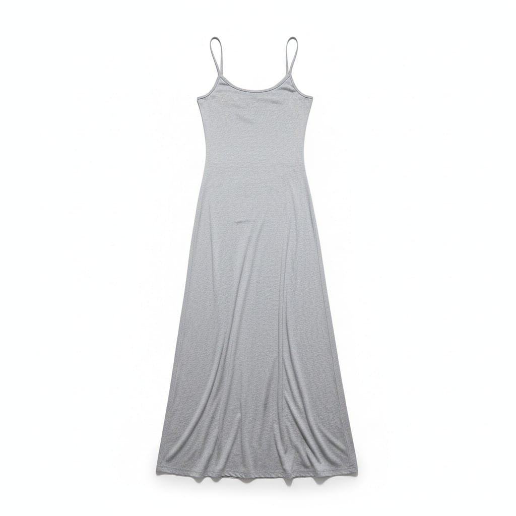 BareFlow Maxi Dress – Heather Grey
