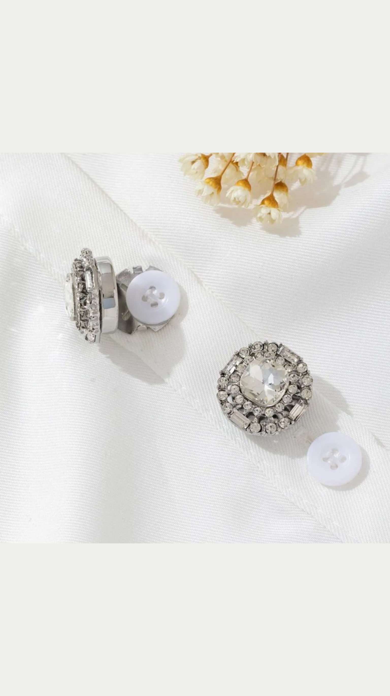 Solitaire Halo | Button Covers