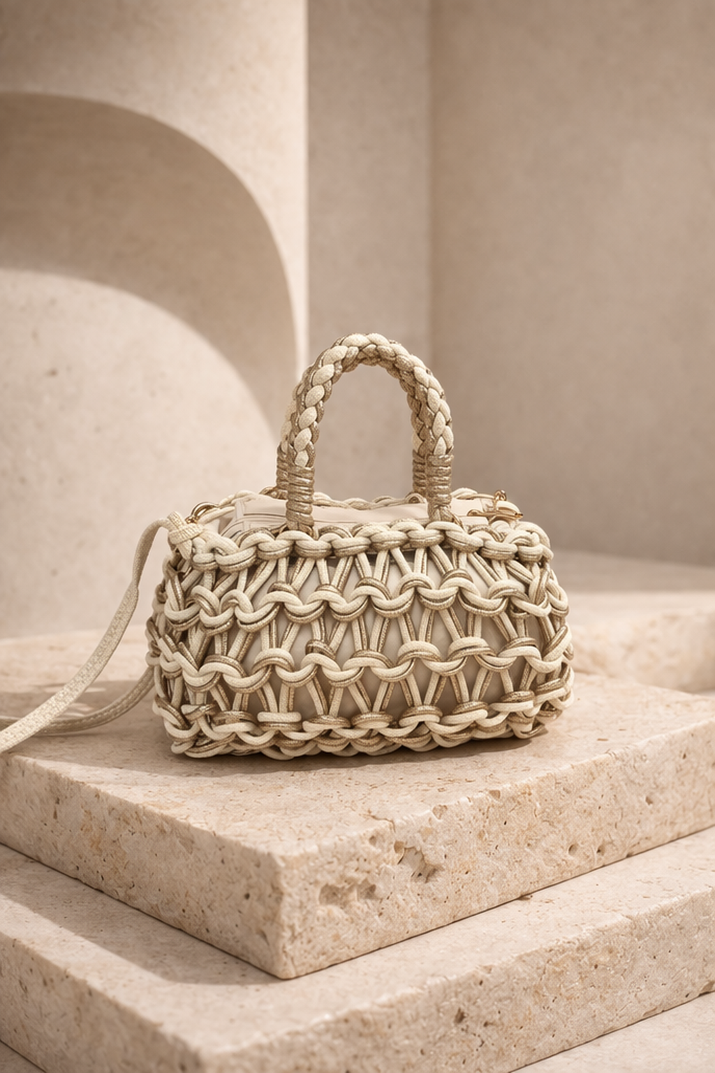 Isla Woven Mini Tote