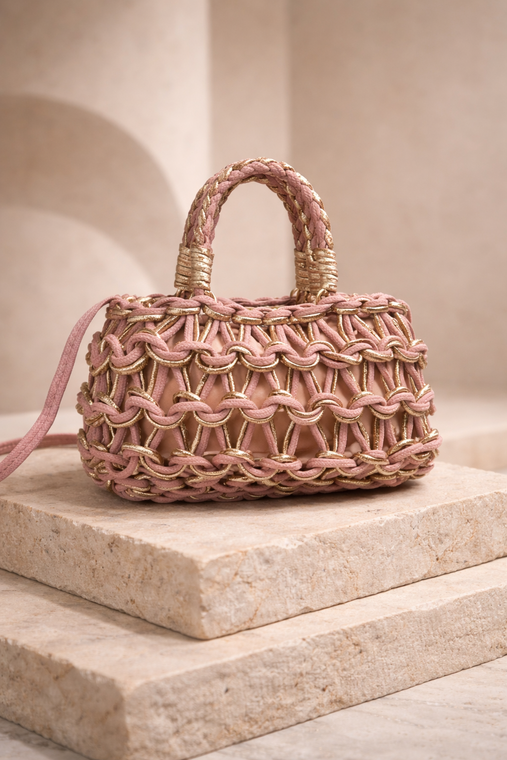 Isla Woven Mini Tote