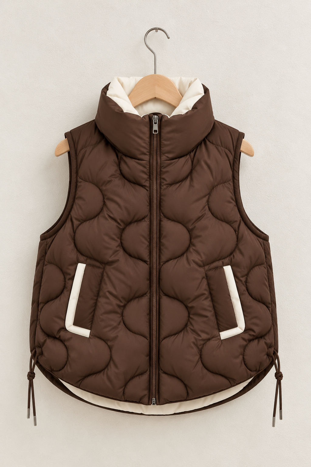 Bexley Quilted Gilet – Brown
