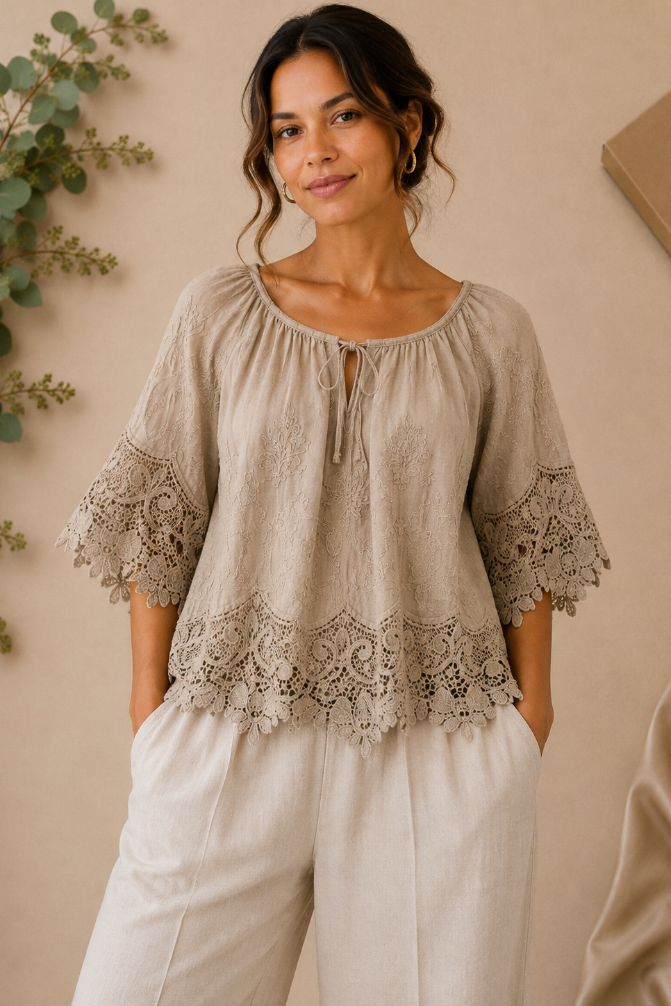 Boho Lace Blouse