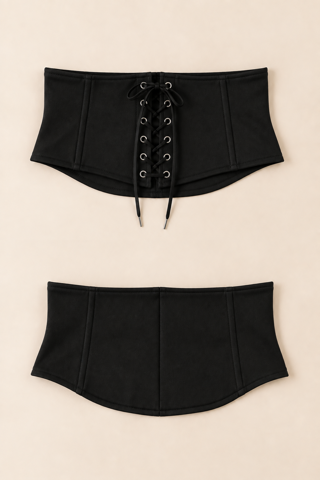 Cleo Corset Mini Dress – Black
