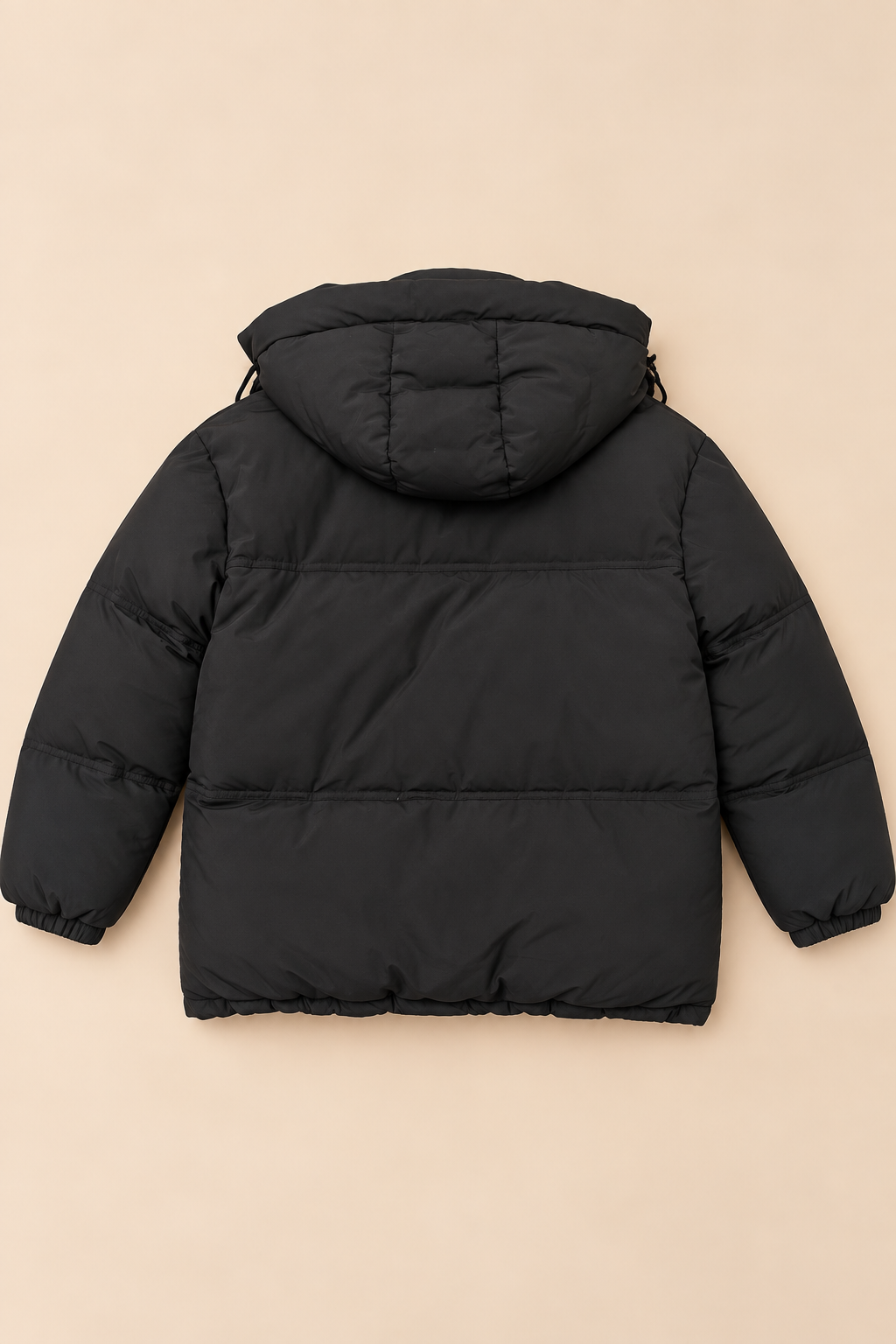 Cora Puffer Jacket – Black