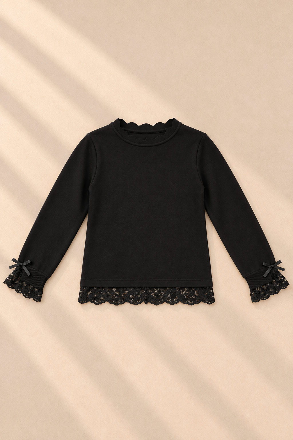 Couture Lace Top – Black