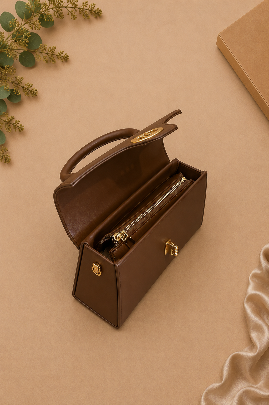 Elara Bag - Chestnut Brown