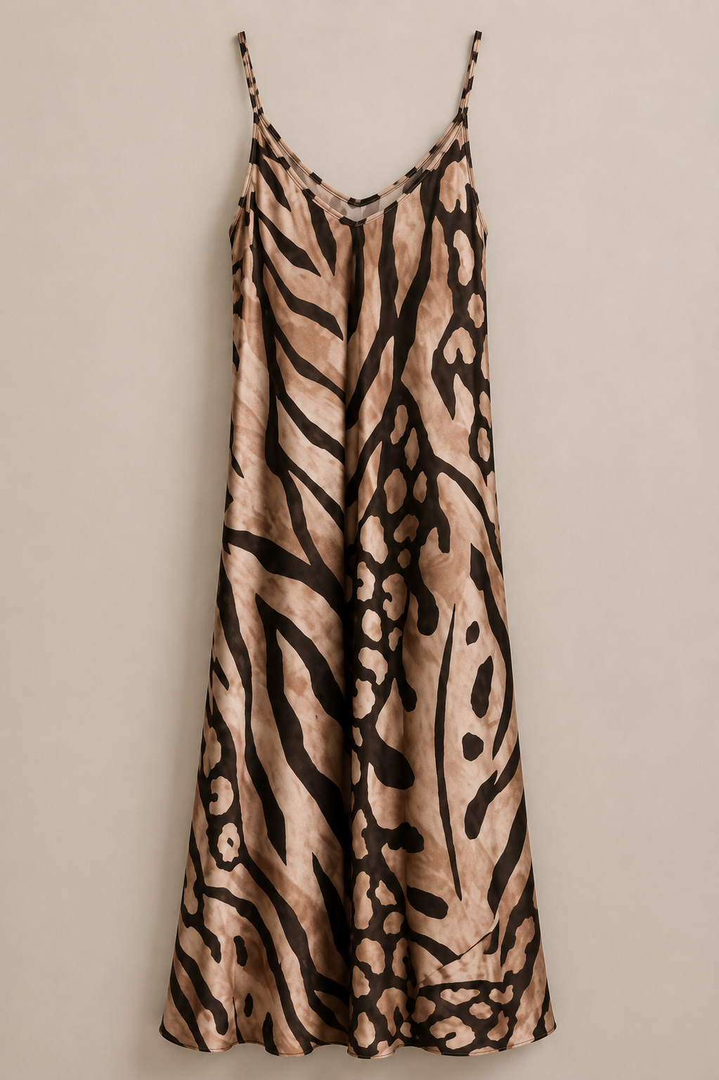 Savanna Muse Slip Dress - Desert Mocha