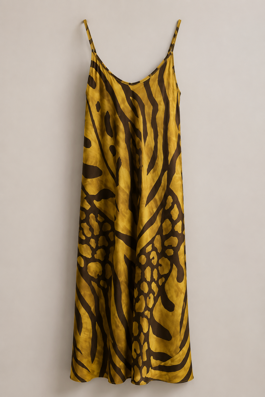 Savanna Muse Slip Dress - Golden Ochre