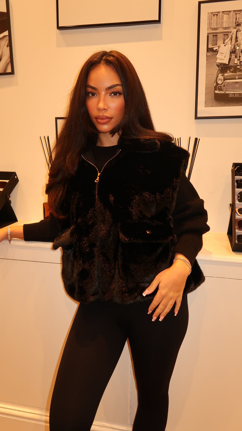 Rosaline Faux Fur Jacket