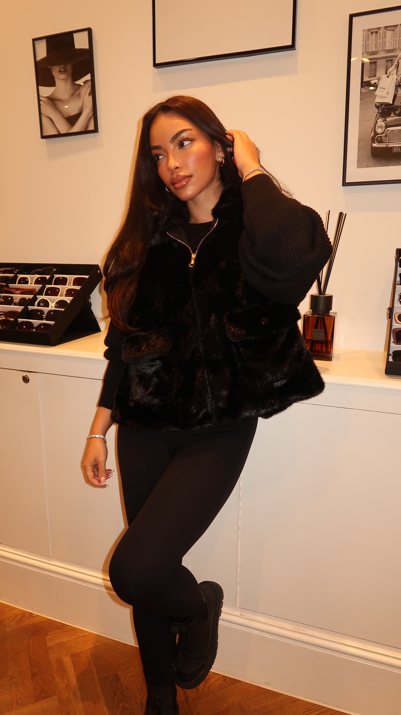 Rosaline Faux Fur Jacket