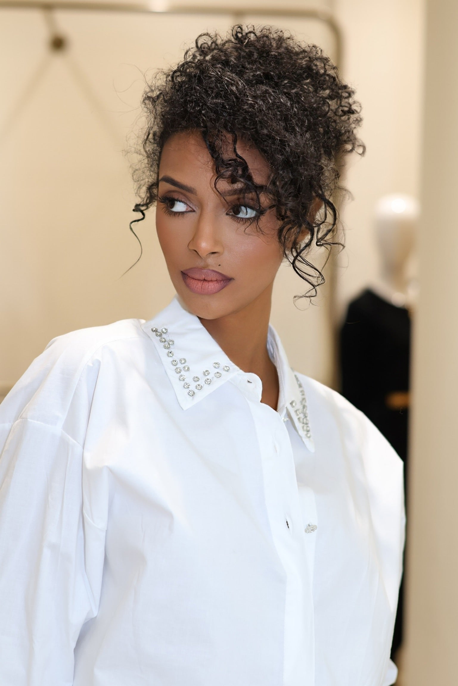 Ivory Detail Shirt