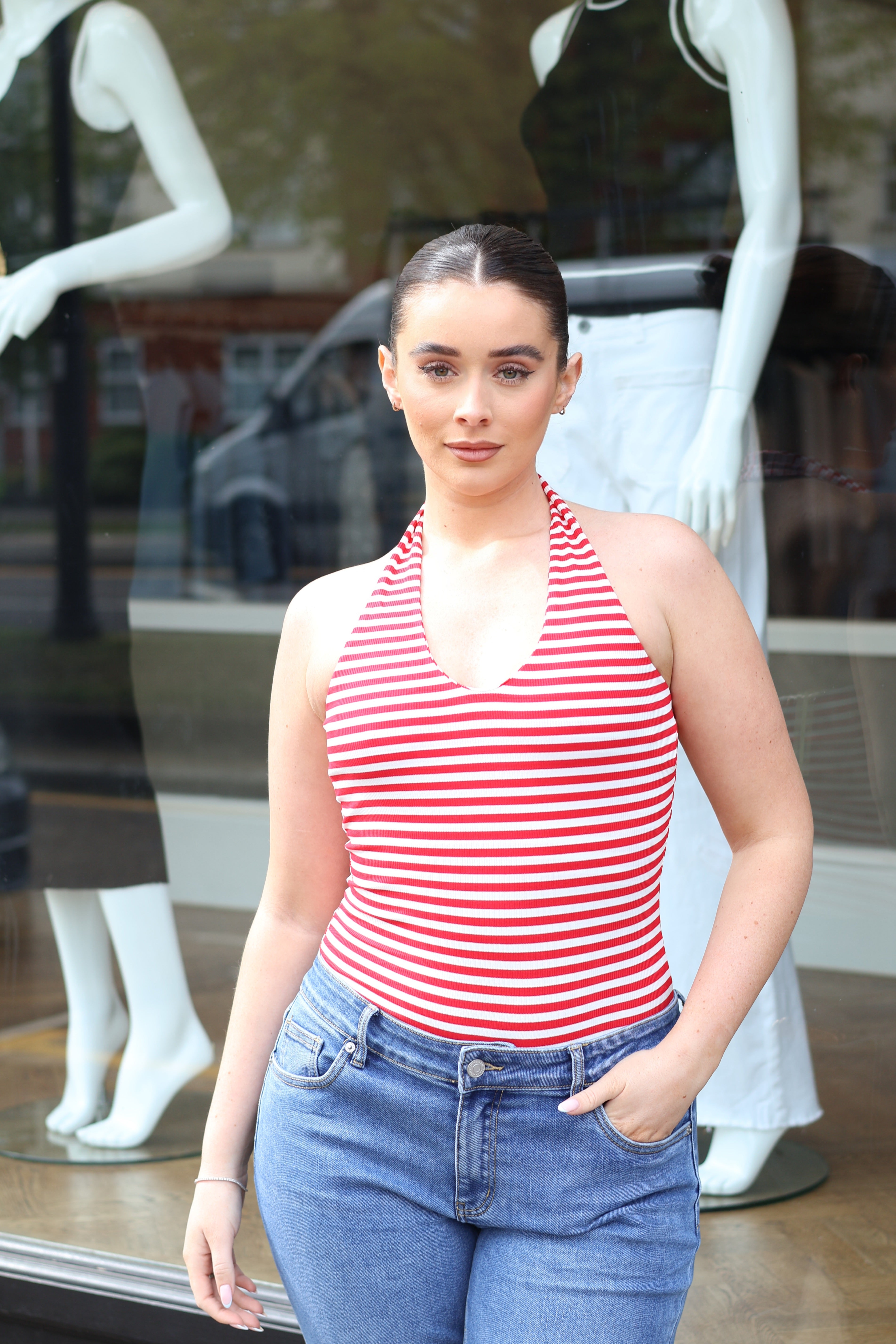 Monaco Stripe One-Piece