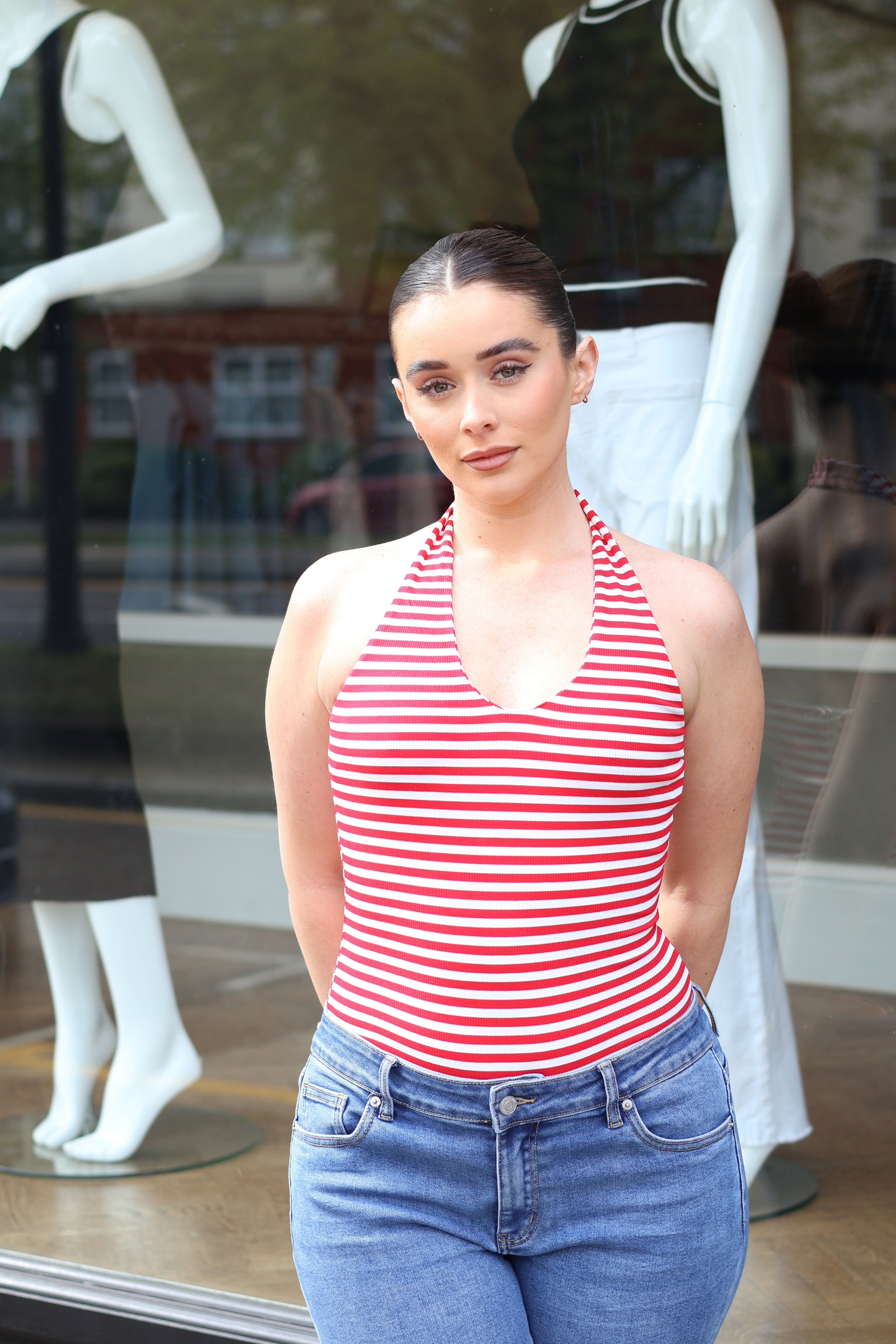 Monaco Stripe One-Piece
