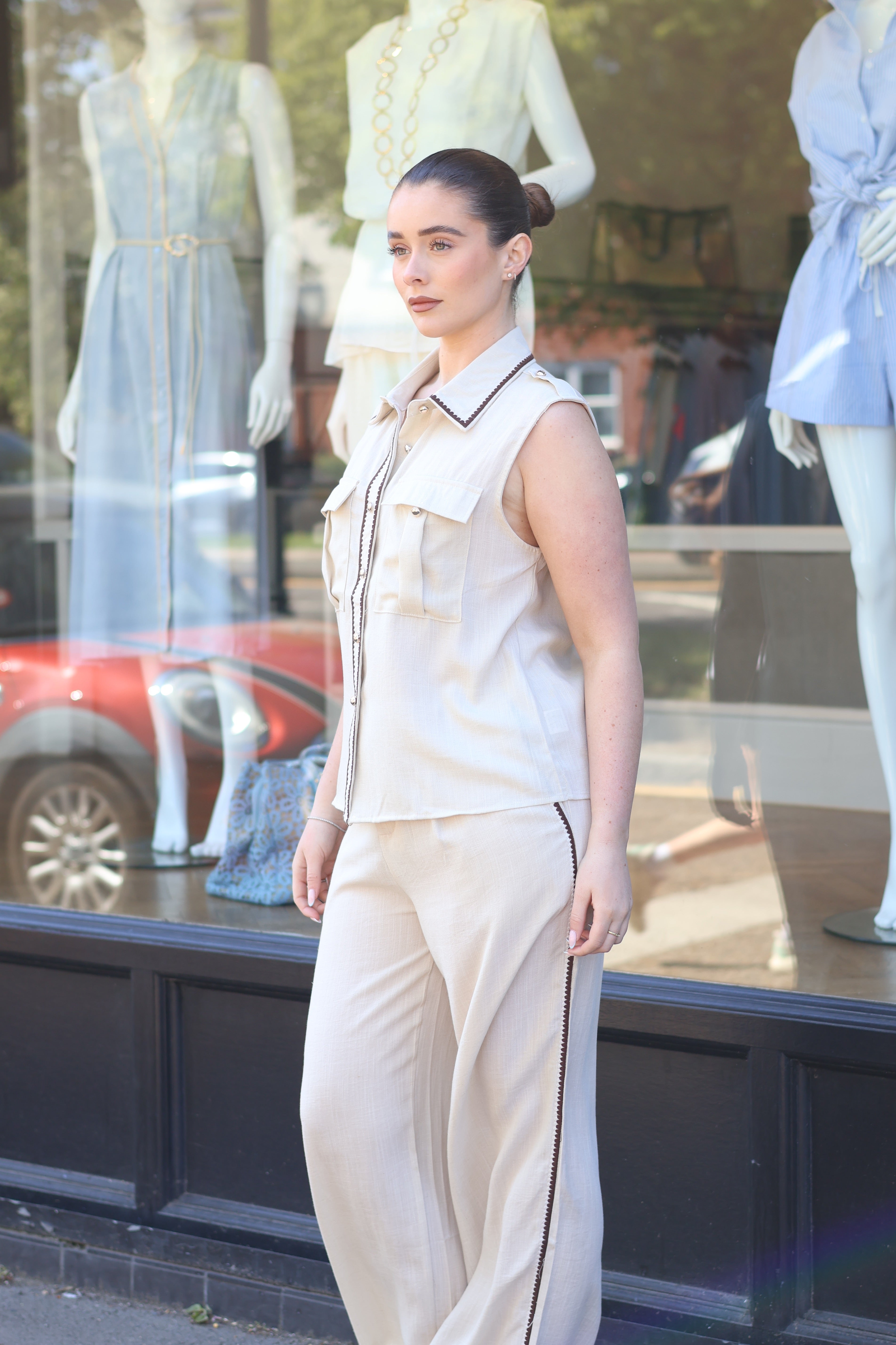 Sierra Utility Pocket Sleeveless Co-ord