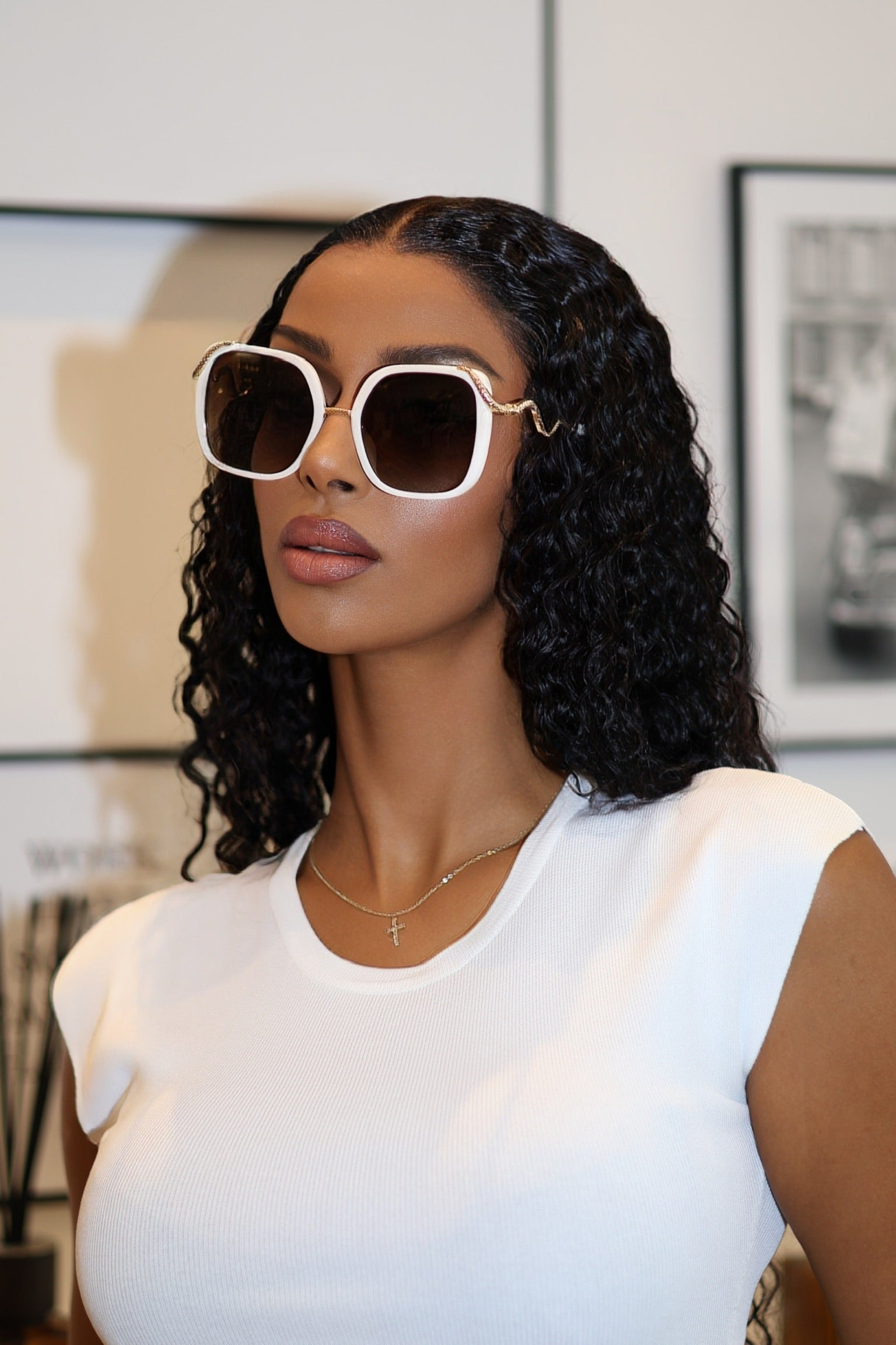 Golden Serpent Sunglasses