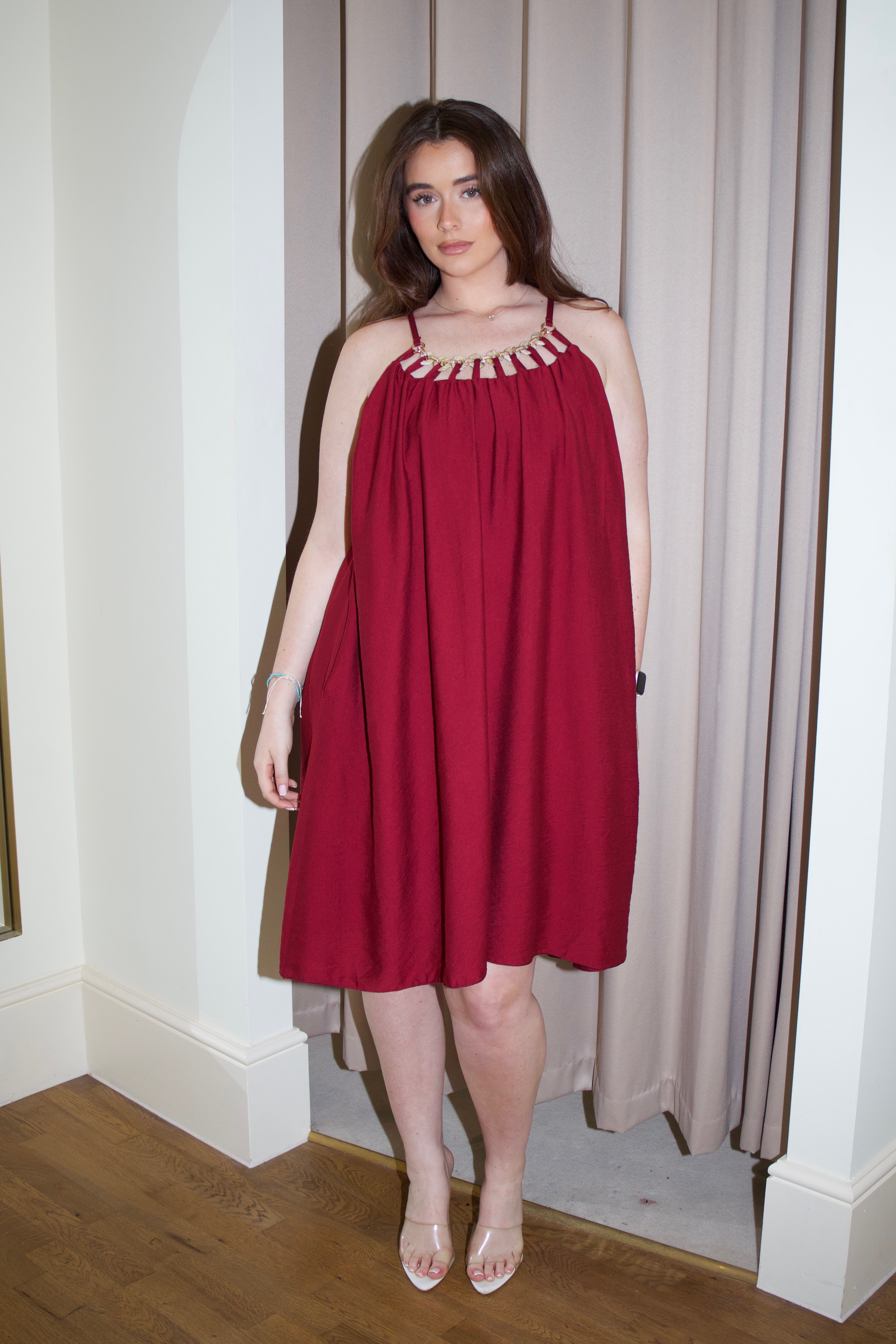 Ruby Elegance Dress