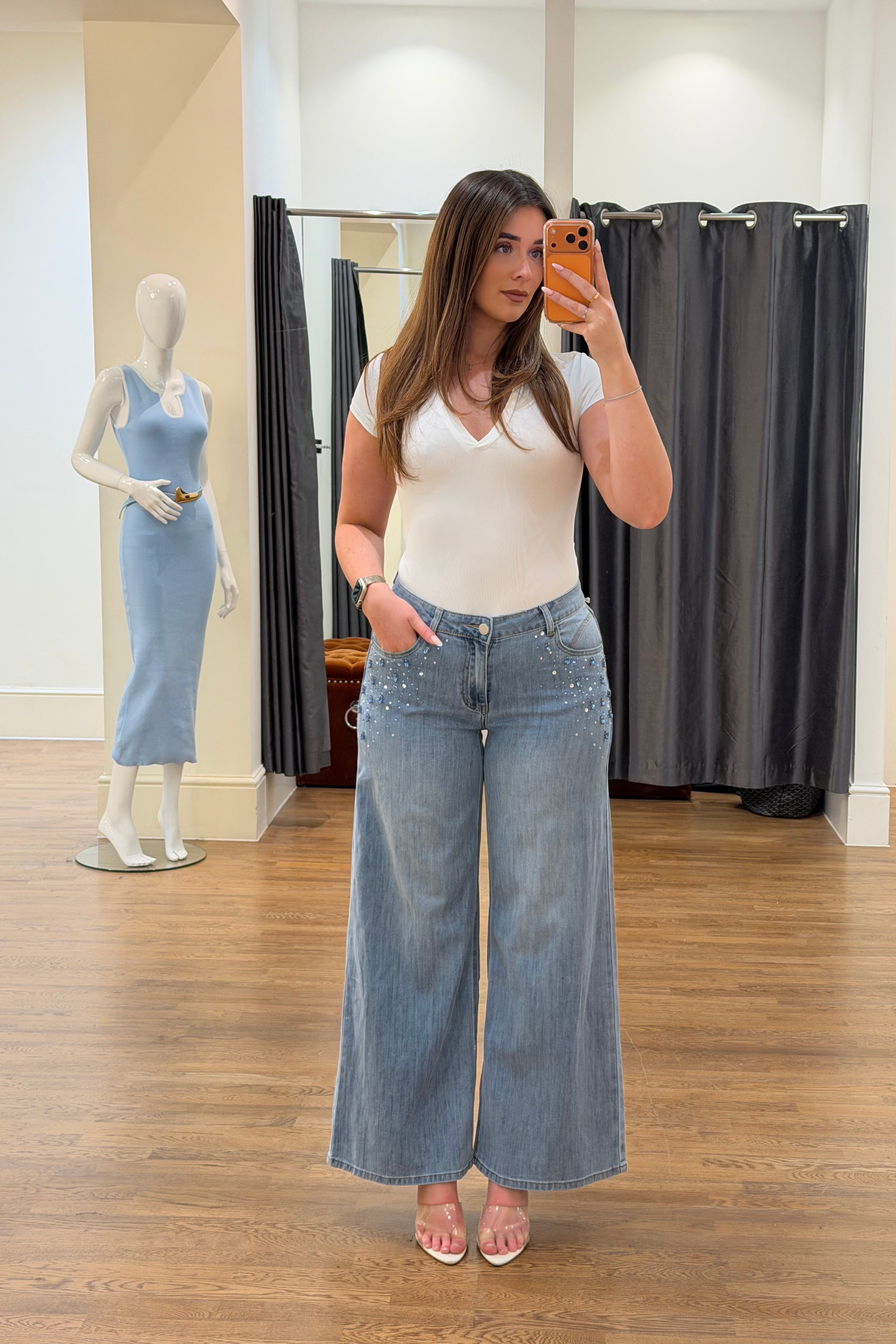 Starlight Wide Leg Jeans